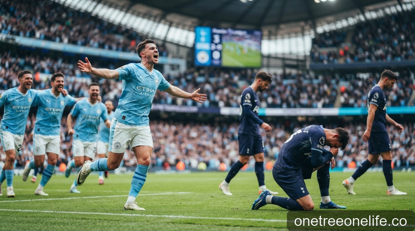 Premier League 2026/27: Man City bứt phá, Tottenham gây sốc ở đáy bảng xếp hạng